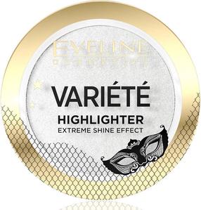 Хайлайтер Eveline Cosmetics Variete Extreme Shine Effect, серебристый цв., n02, 4.5 г