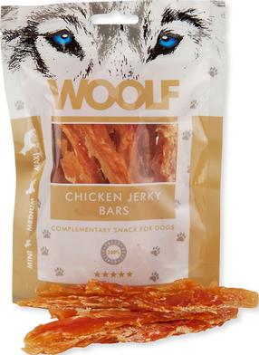 Gardums suņiem Woolf Chicken Jerky Bars, vistas gaļa, 0.1 kg