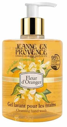 Šķidrās ziepes with glycerin Jeanne en Provence Fleur D'Oranger, 500 ml