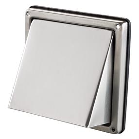 Āra ventilācijas restes Haushalt, nerūsējošais tērauds, 167 mm x 167 mm, 120 mm