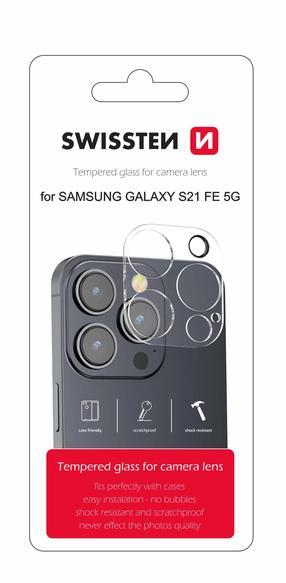 Kameras aizsargstikls Swissten Samsung Galaxy S21 FE 5G, -, 6.4 "
