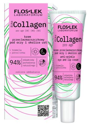 Крем для глаз Floslek FitoCollagen, 30 мл, 30+