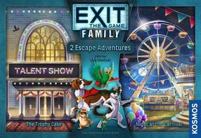 Galda spēle Kosmos Exit: The Game Family The Trophy Heist & Night At The Carnival, EN