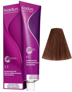 Plaukų dažai Kadus Professional Permanent Color, light brunette brown sp., 5/7, 60 ml