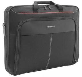 Nešiojamų kompiuterių krepšys Sbox NSS-88123, juoda, 17.3"