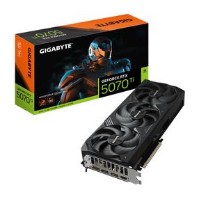 Videokarte Gigabyte GeForce RTX 5070 Ti Windforce OC, 16 GB, GDDR7