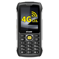 Mygtukinis telefonas eStar Stone 4G Rugged, 128 MB, juoda sp.