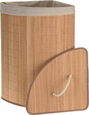 Skalbinių dėžė Storage Solutions 442475, 60 l, ruda sp., 35 cm x 35 cm x 60 cm