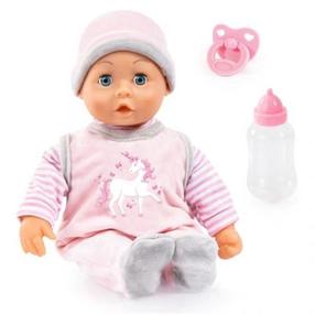 Beebinukk Bayer First Words Baby 56106, 38 cm, roosa v.