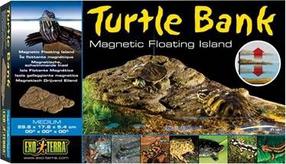 Sala vėžliui Exo Terra Turtle Bank, ruda sp., 29.8 cm