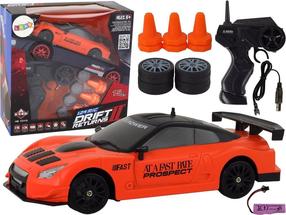 Rc auto Lean Toys Drift Returns, 1:24, oranž v.