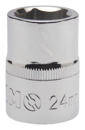 Шестигранная торцевая головка Irimo 121-24-1, HEX, 38 мм, 1/2", Ø24 мм