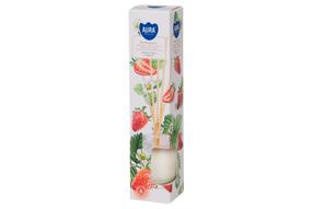 Namų kvapas, kvapiosios lazdelės Aura Strawberry, 45 ml Skaidri sp.