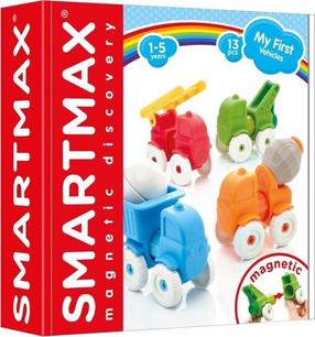 Attīstoša rotaļlieta Smartmax My First Vehicles, daudzkrāsaina, 13 gab.