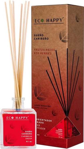 Namų kvapas ECO HAPPY Dream Mikado Red Fruits, 95 ml