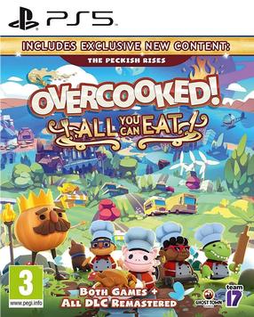 PlayStation 5 (PS5) mäng Team 17 Overcooked! All You Can Eat, inglise