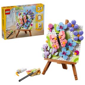 Конструктор LEGO® Creator 3in1 Картина с цветами 31390, 348 шт.