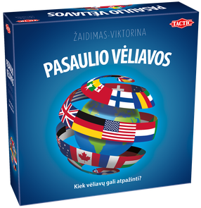 Игра-викторина Tactic Flags Around The World, LT