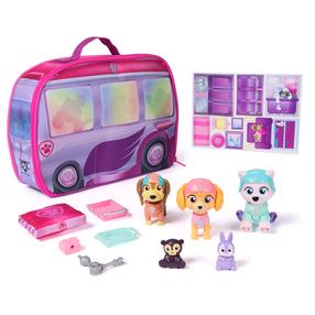 Figūriņu komplekts, ar piederumiem Paw Patrol Skyes World Rescue Champer 6074035, 12 gab., daudzkrāsaina