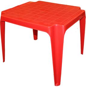 Lauko stalas Progarden Baby, raudona sp., 56 cm x 52 cm x 44 cm