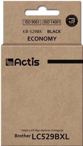 Rašalinio spausdintuvo kasetė Actis Standard KB-529Bk, juoda sp., 58 ml