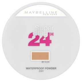 Kompaktinė pudra Maybelline Super Stay 24h Longwear Waterproof Powder, fawn, 21, 9 g