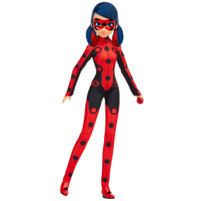 Кукла с аксессуарами Miraculous Cat Noir 50165, 27 см, красный цв.