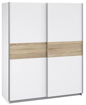 Spinta Forte Winnie WNNS723E1-T37F, balta sp./sonoma ąžuolo sp., 61.2 cm x 150 cm x 190.5 cm
