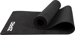 Kilimėlis fitnesui ir jogai Zipro Training Mat, juoda sp., 183 cm x 61 cm x 0.6 cm