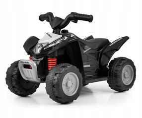 Vaikiškas elektrinis keturratis Milly Mally Honda ATV, juoda sp.