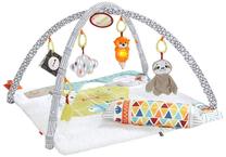 Aktyvumo kilimėlis Mattel Fisher Price Perfect Sense Deluxe Gym GKD45, 86.5 cm x 81.5 cm, įvairių spalvų