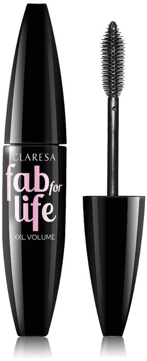 Ripsmetušš Claresa Fab For Life, 12 ml, must v. 01 deep black