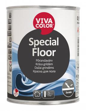 Grīdas krāsa Vivacolor, c-bāzes krās., 9 l