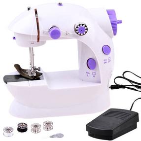 Игрушечный инструмент, швейная машина Mini Sewing Machine ZA4166, белый цв.
