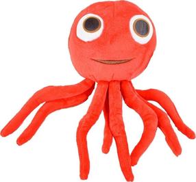 Pliušinis žaislas Daffi Octopus Mini Mini, raudona sp., 30 cm