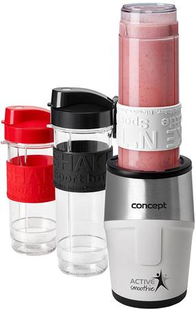 Kokteilių plaktuvas Concept Active Smoothie SM3380, balta sp./nerūdijančiojo plieno sp.