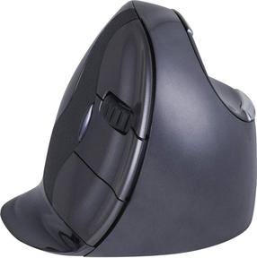 Проводная компьютерная мышь Evoluent VerticalMouse D, серебристый цв./черный цв.