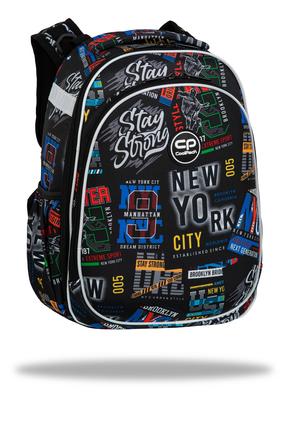 Kooli seljakott CoolPack Coolpack_3 Big City, must v./mitmevärviline, 40 cm x 29 cm x 16 cm