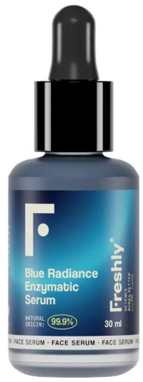 Ночная сыворотка для лица Freshly Cosmetics Blue Radiance Enzymatic, 30 мл
