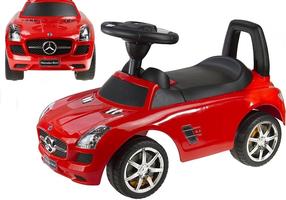 Paspiriamas automobilis Lean Toys Mercedes-Benz, raudona sp.