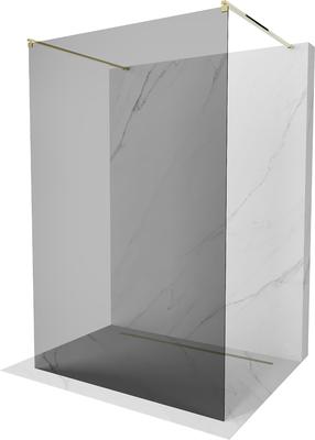 Dušisein Mexen Kioto Walk-In, 110 cm x 200 cm, kuldne v./grafiit v./karastatud