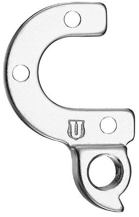 Aizmugurējā pārslēdzēja kronšteins UNION MARWI GH-253, metāls, sudraba krās.