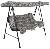 Lauko sūpynės Patio Tora, geltona sp./pilka sp., 175 cm x 95 cm x 140 cm