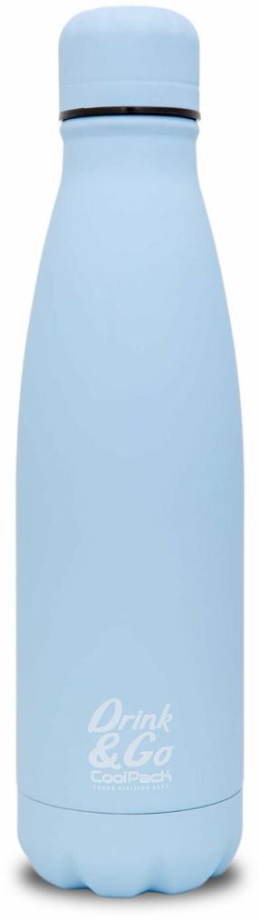 Joogipudelid- ja sheikerid CoolPack, sinine v., roostevaba teras, 0.5 l