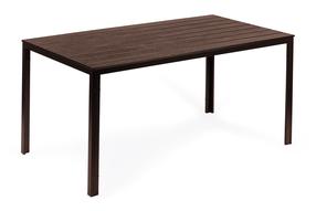 Lauko stalas, ruda sp., 156 cm x 78 cm x 74 cm