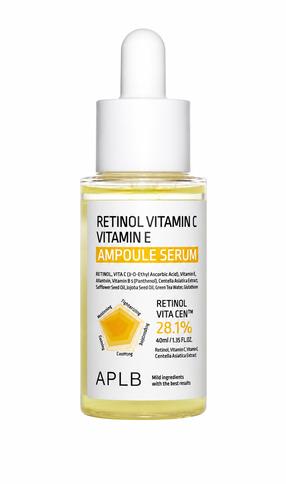 Sejas serums APLB Retinol Vitamin C Vitamin E Ampoule, 40 ml