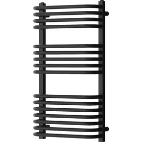 Veekütte rätikuradiator Mexen Apollo, must v., 45 cm x 86 cm, 424 W