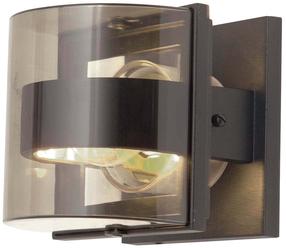 Sieninis lauko šviestuvas Elstead Lighting Frida, 60W, E27, IP54, juoda sp., 16 cm x 16 cm