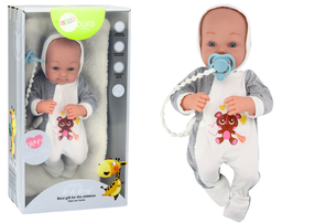 Кукла - новорожденная с аксессуарами Pure Baby, 35 см
