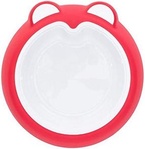 Тарелочки Badabulle Non-Slip, 6+ мес., 20 см, пластик, розовый цв.